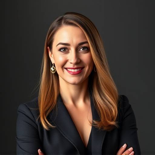 Headshot of Elena Petrova, Founder and CEO of Aurora Design Studio.